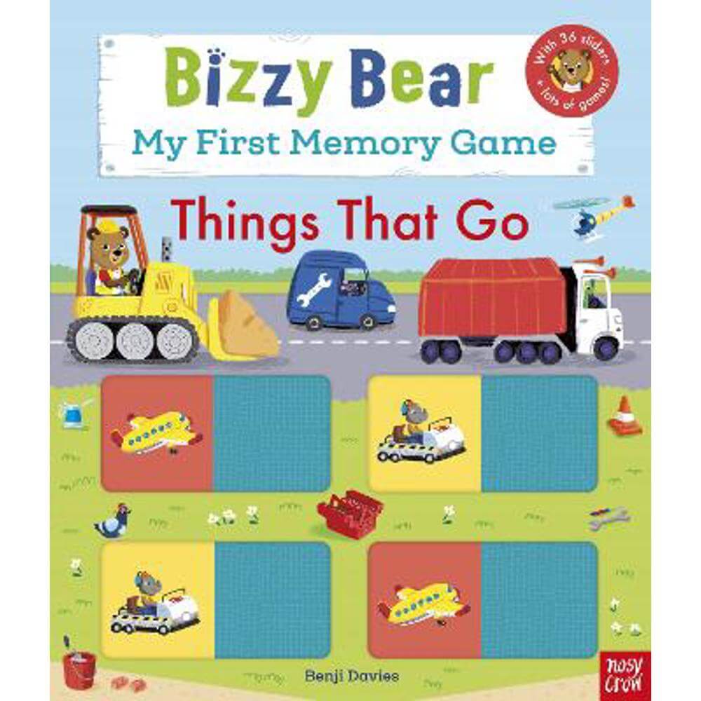 Bizzy Bear: My First Memory Game Book: Things That Go - Benji Davies